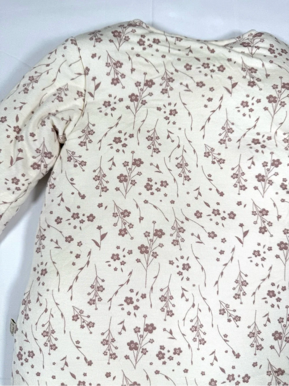 GUNAMUNA Girls Floral Bamboo Swaddle Sleep Sack 3-6M 2.6 TOG Cottagecore Prairie